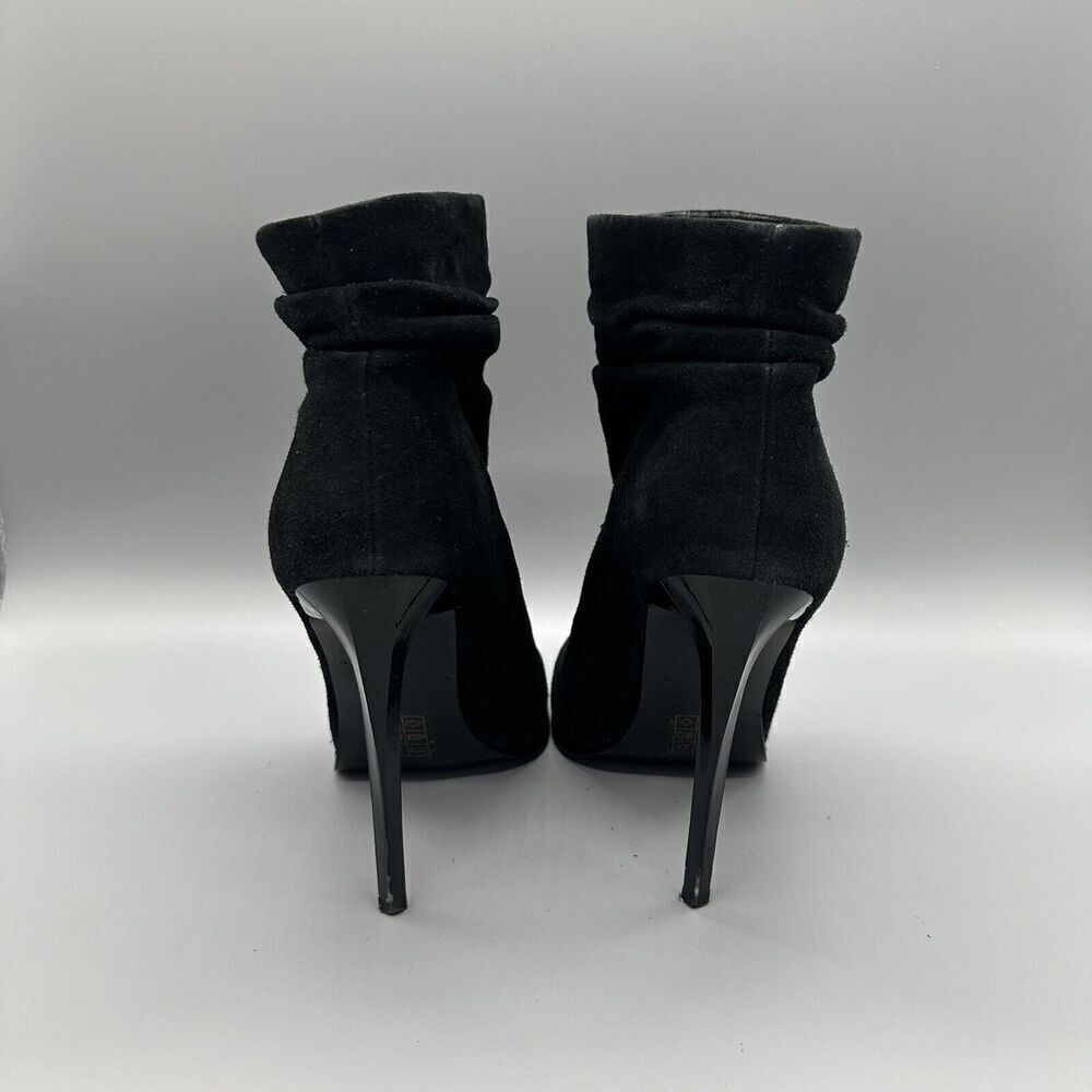 Aldo Black Ankle Boots Booties Heels Sevayn Suede Black Size 8.5 - Picture 4 of 8